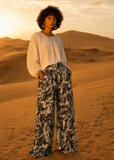 Pantalon large